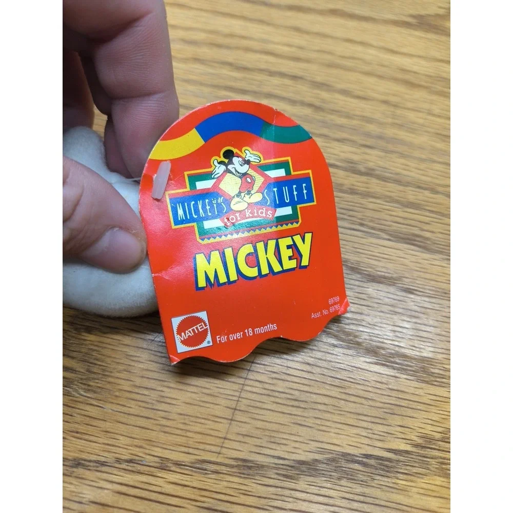Vintage‎ Mickey Mouse Plush Toy 90s 9